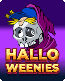 Halloweenies slot game on the 2J Game app