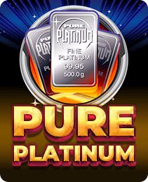 Pure Platinum slot game on the 2J Game app
